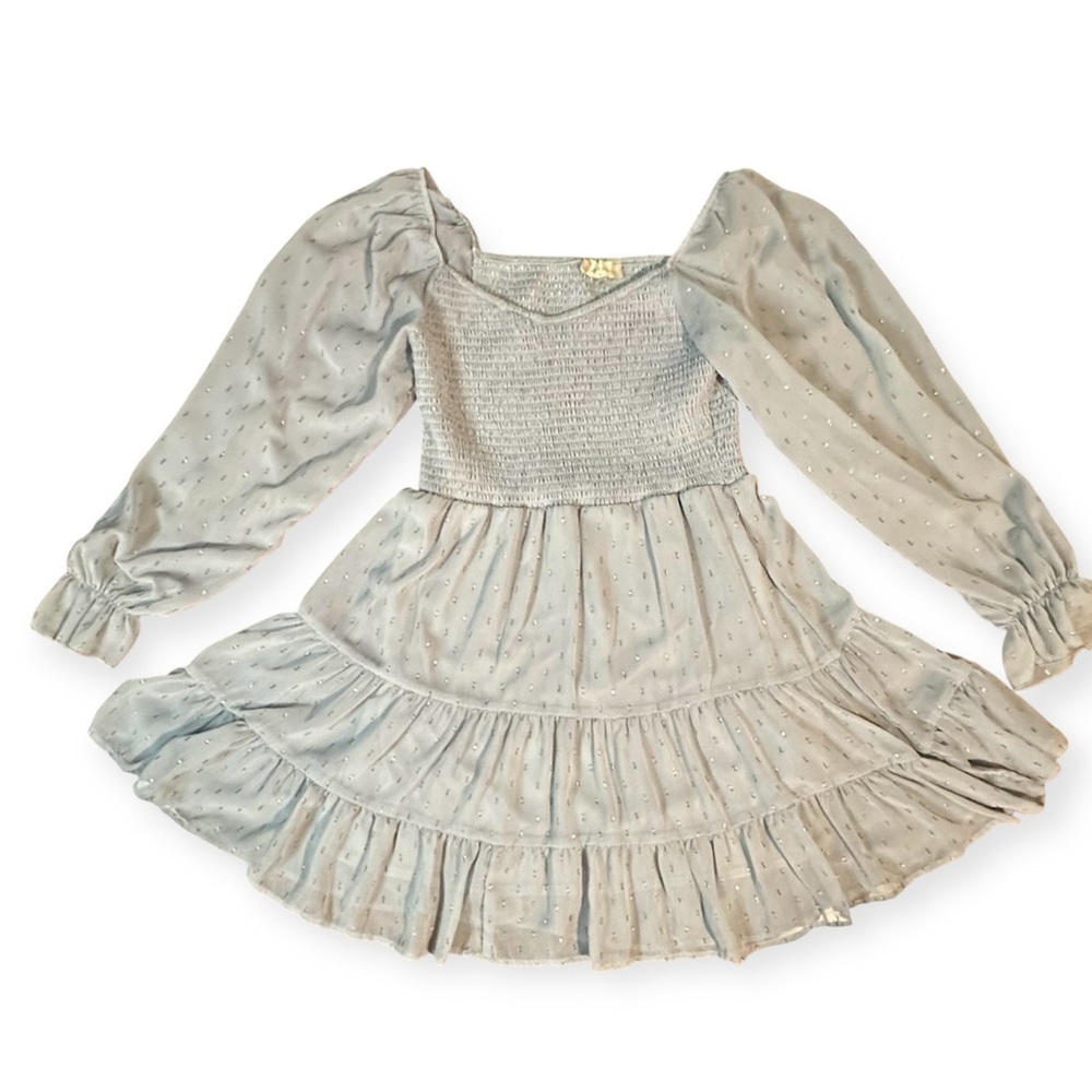 Altar’d State Babydoll Smocked Milkmaid Dress - Picture 1 of 14